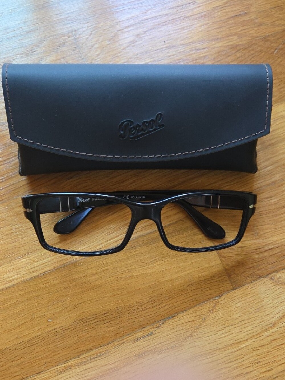 Persol PO 2803-S Vintage Black Replacement Frames Only 58mm with Case